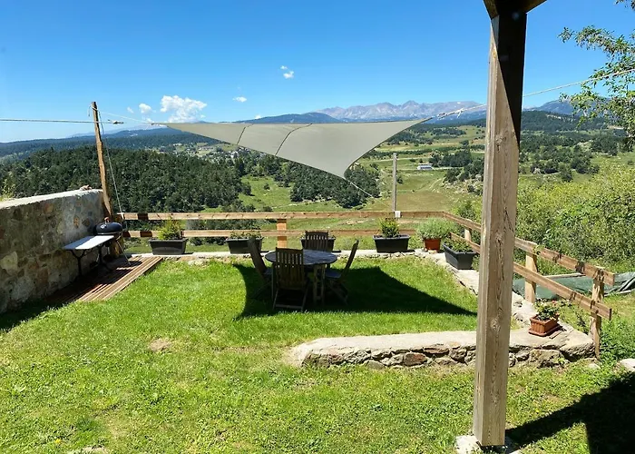 Maison Spacieuse A Avec Vue Montagne La Llagonne